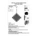 Подвесная люстра 10120 10125+6/C gold Newport