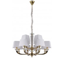 Подвесная люстра 11400 11408+4/C gold Newport