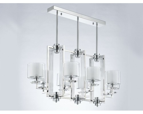 Потолочная люстра 4400 4408/S chrome Newport Потолочная люстра 4400 4408/S chrome Newport