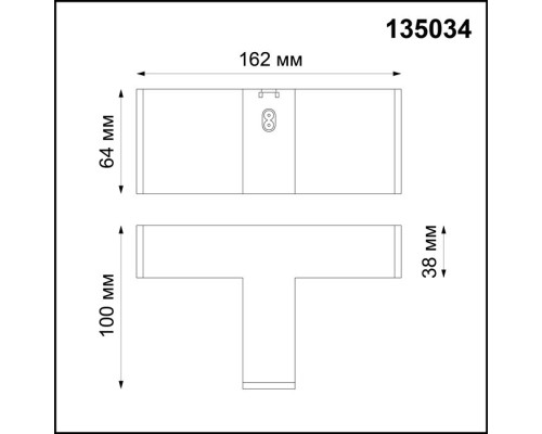 Соединитель Ratio 135034 Novotech Соединитель Ratio 135034 Novotech