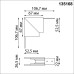 Соединитель угловой Flum 135168 Novotech