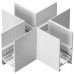 Соединитель X-образный Flum 135171 Novotech