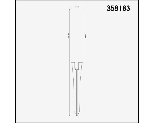 Корпус для модуля Nokta 358183 Novotech Корпус для модуля Nokta 358183 Novotech