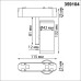 Трековый светильник Smal 359104 Novotech