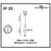 Трековый светильник Pipe 370400 Novotech