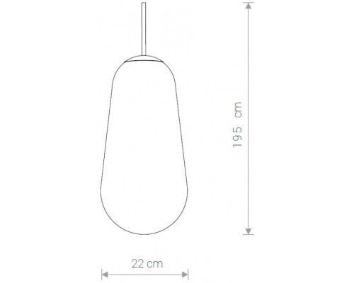 Подвесной светильник Pear L 8671 Nowodvorski