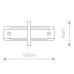 Коннектор Profile Recessed Straight Connector 8967 Nowodvorski