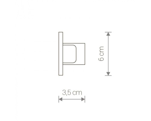 Заглушка Profile Recessed Dead End Cap 8975 Nowodvorski