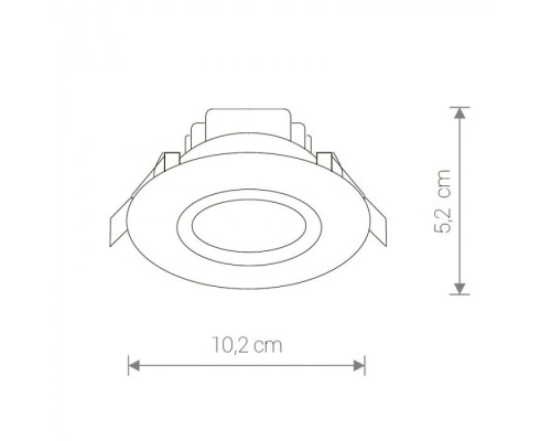 Точечный светильник Helios Led 8992 Nowodvorski Точечный светильник Helios Led 8992 Nowodvorski