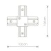 Коннектор Profile X-connector 9190 Nowodvorski