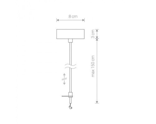 Питание подвесное Profile Power Supply Kit 9238 Nowodvorski Питание подвесное Profile Power Supply Kit 9238 Nowodvorski
