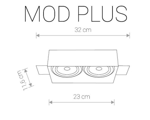 Точечный светильник Mod Plus 9403 Nowodvorski Точечный светильник Mod Plus 9403 Nowodvorski