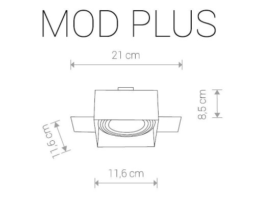 Точечный светильник Mod Plus 9404 Nowodvorski Точечный светильник Mod Plus 9404 Nowodvorski