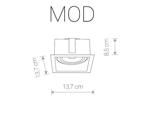 Точечный светильник Mod 9413 Nowodvorski Точечный светильник Mod 9413 Nowodvorski