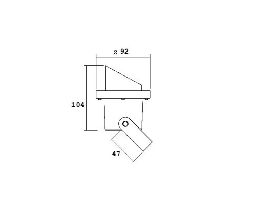 Прожектор уличный 12613 Bl Oasis Light Прожектор уличный 12613 Bl Oasis Light