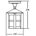 Потолочный светильник уличный CORDOBA 15805A Gb Oasis Light