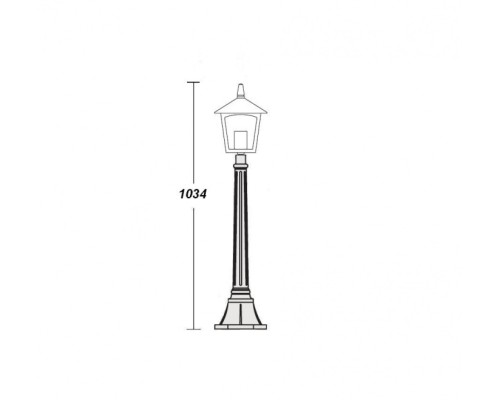 Наземный фонарь  15907 Gb Oasis Light