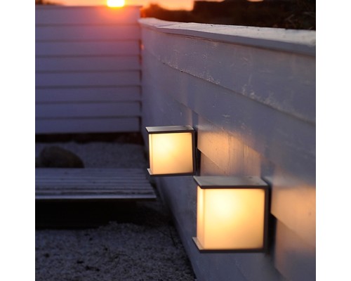 Настенный светильник уличный GEOMETRY 1846 Gr Oasis Light Настенный светильник уличный GEOMETRY 1846 Gr Oasis Light