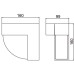 Настенный светильник уличный GEOMETRY 2104 Gr Oasis Light