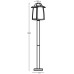 Наземный фонарь UNITE 2736-1000 Bl Oasis Light