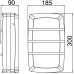 Настенный светильник уличный SIDNEY 3381 Gr Oasis Light