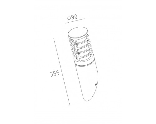 Настенный светильник уличный 61831 Gr Oasis Light Настенный светильник уличный 61831 Gr Oasis Light