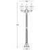 Наземный фонарь TALLIN 1L 64308B Gb Oasis Light