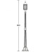Наземный фонарь 64808S Bl Oasis Light