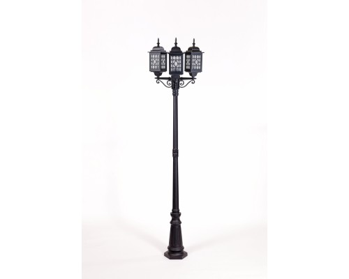 Наземный фонарь LONDON S 64809SB Bl Oasis Light Наземный фонарь LONDON S 64809SB Bl Oasis Light