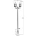 Наземный фонарь LONDON L 64810LA B2 02 Bl Oasis Light
