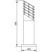 Наземный фонарь BRISBANE 67323-650 Bl Oasis Light