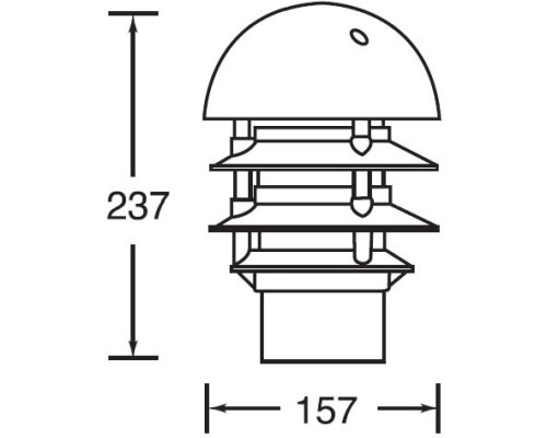 Наземный светильник BRISBANE 67339-650 Gr Oasis Light Наземный светильник BRISBANE 67339-650 Gr Oasis Light