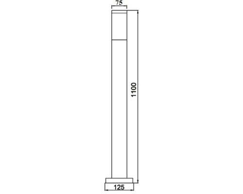 Наземный светильник INOX WOOD 67408W-1100 wood Oasis Light Наземный светильник INOX WOOD 67408W-1100 wood Oasis Light