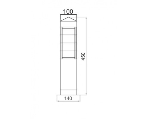 Наземный светильник 67508W 450 Oasis Light Наземный светильник 67508W 450 Oasis Light
