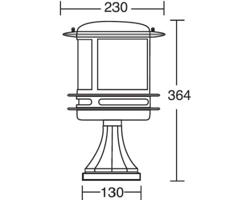 Наземный фонарь TOKIO 68304/SB2 Bl opal Oasis Light Наземный фонарь TOKIO 68304/SB2 Bl opal Oasis Light