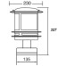 Наземный фонарь TOKIO 68304/SB4 Bl opal Oasis Light