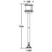 Наземный фонарь TOKIO 68306 Bl opal Oasis Light