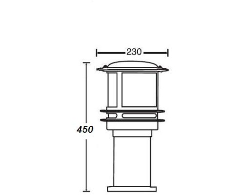 Наземный фонарь TOKIO 68320 Bl opal Oasis Light Наземный фонарь TOKIO 68320 Bl opal Oasis Light