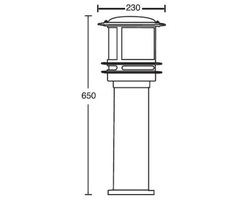 Наземный фонарь TOKIO 68330 Bl opal Oasis Light Наземный фонарь TOKIO 68330 Bl opal Oasis Light