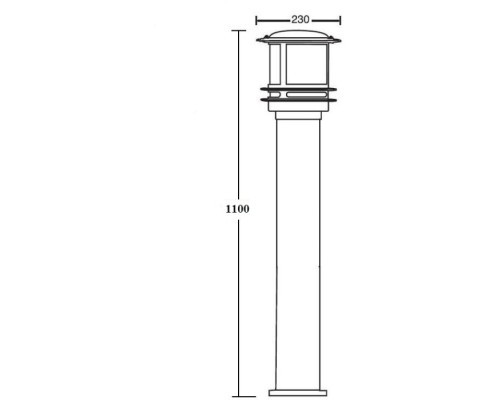 Наземный фонарь TOKIO 68340 Bl opal Oasis Light Наземный фонарь TOKIO 68340 Bl opal Oasis Light