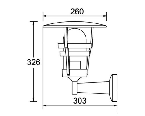 Настенный фонарь уличный 68901 Bl Oasis Light Настенный фонарь уличный 68901 Bl Oasis Light