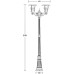 Наземный фонарь TOKIO 2 68909A Bl Oasis Light