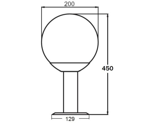 Наземный фонарь 75304-450 SS Oasis Light Наземный фонарь 75304-450 SS Oasis Light