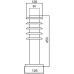 Наземный светильник  75808-450 SS Oasis Light