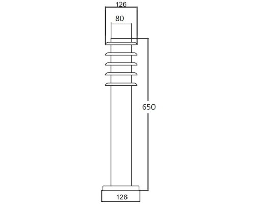 Наземный светильник 75808-650 SS Oasis Light Наземный светильник 75808-650 SS Oasis Light