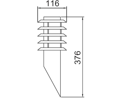 Настенный светильник уличный 75819 SS Oasis Light Настенный светильник уличный 75819 SS Oasis Light