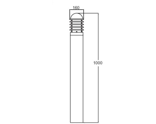 Наземный светильник 75895-1000 SS Oasis Light Наземный светильник 75895-1000 SS Oasis Light