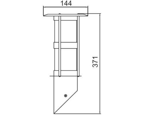 Настенный светильник уличный 76322 SS Oasis Light Настенный светильник уличный 76322 SS Oasis Light