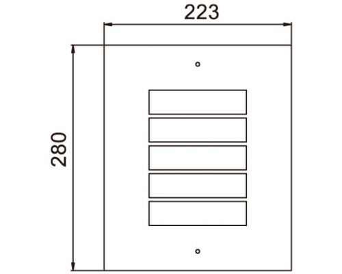 Настенный светильник уличный 77815 SS Oasis Light Настенный светильник уличный 77815 SS Oasis Light