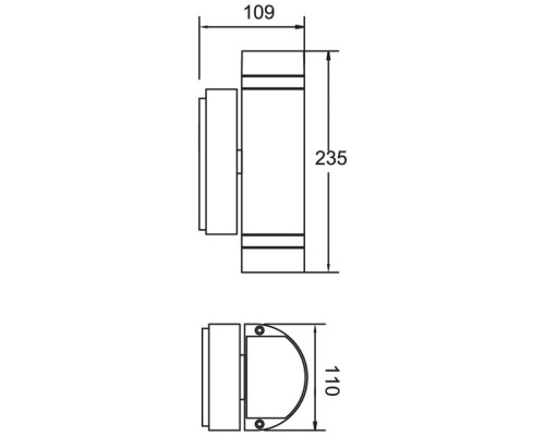 Архитектурная подсветка TUBE 78061 Bl Oasis Light Архитектурная подсветка TUBE 78061 Bl Oasis Light